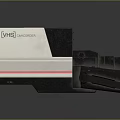 VCR Vintage VCR Power Amplifier Power Amplifier DVD Player Antique DVD Player 3d model