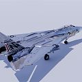 Modern Fighter Military 3d model