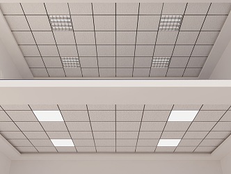 modern ceiling mineral wool board ceiling 3d model