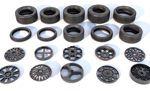 tire rim 3d model