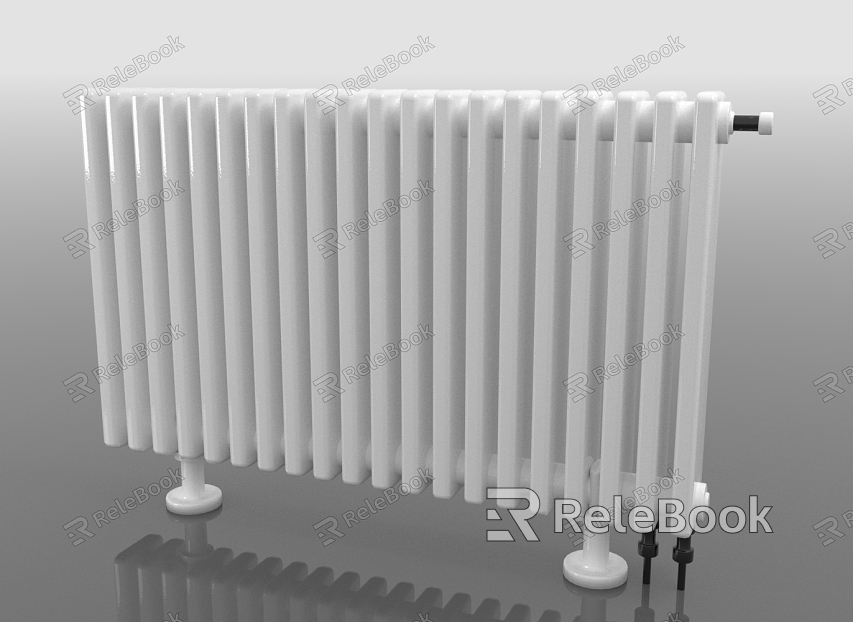 Modern heating pipe radiator model