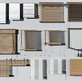 Different Window Blinds Types Featuring Wooden Bamboo And White Designs For Home Interior