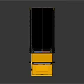 Yellow Tow Truck With Police Lights And Flatbed Design For Rescue Operations