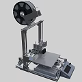 three-dimensional printer 3d model