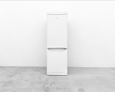 Modern refrigerator 3d model