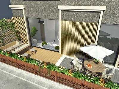 Modern Garden Outdoor model