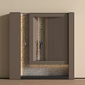 Modern Entryway Cabinet And Side Cabinet With Wooden Structure And Decorative Details