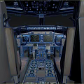 Passenger Aircraft Featuring 10 Different Liveries And Detailed Cockpit Design