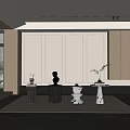 Modern side a few side a few corner a few 3d model