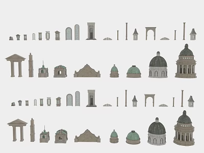 Building institutions 3d model Building institutions 3d model