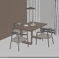Modern Dining Table And Chairs With Wooden Frame Neutral Cushions And Natural Light