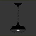 Modern Black Hanging Chair With Metal Chain And Bowl Shaped Seat Design