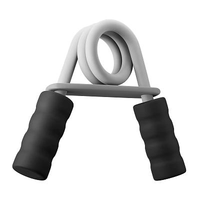 Modern Fitness Equipment Sports Equipment Grip Cartoon Grip Cartoon Fitness Equipment 3d model