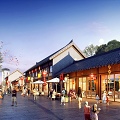 Chinese Commercial Street 3d model