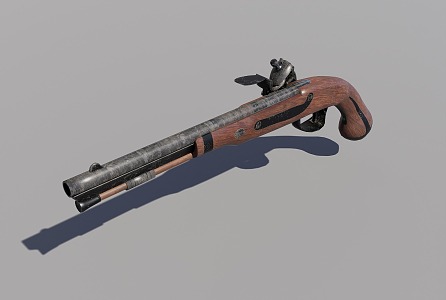 flintlock 3d model