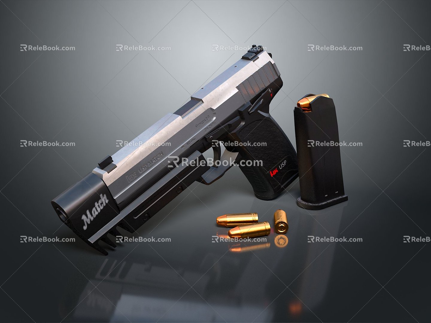 pistol semi-automatic pistol automatic pistol modern weapon hot weapon hot weapon gun military model