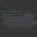 missile vehicle anti-aircraft missile vehicle cruise missile vehicle anti-tank missile vehicle military vehicle military vehicle transportation 3d model