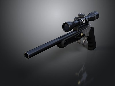 Sniper Rifle Sniper Rifle Sight Modern Weapons Hot Weapons Hot Weapons Firearms 3d model