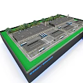 Commercial Equipment Smart Factory Model Featuring Interactive Touchscreen