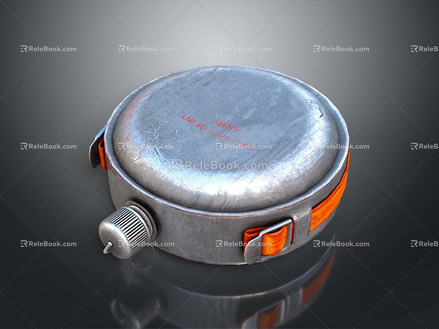 Copper Kettle Military Kettle Copper Kettle Kettle Kettle Tea Kettle Old Kettle Barrel Kettle Container 3d model