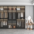 Modern wardrobe 3d model