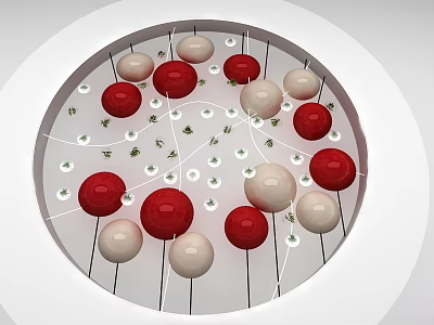 Crystal Plant Ball 3d model Crystal Plant Ball 3d model