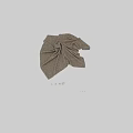 Brown Soft Textured Fabric With Wrinkled Surface And Cozy Material