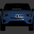 Light Blue SUV With Black Roof And Modern Design Featuring Stylish Wheels