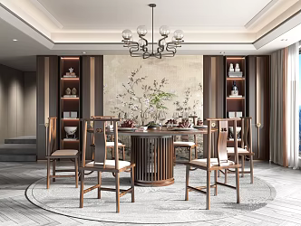 New Chinese Restaurant 3d model