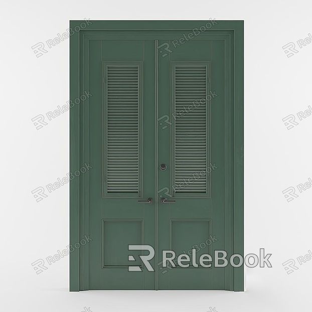 European Door French Door Double Door Entry Door model