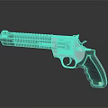 modern pistol semi-automatic pistol automatic pistol modern weapon 3d model
