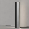 Modern Floor Lamp Featuring Black And Silver Metal Finish With Sleek Minimalist Design