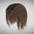 Men's Brown Hair Wig With Natural Strands And Layered Design For Daily Use