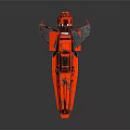 Modern Spaceship Spacecraft 3d model