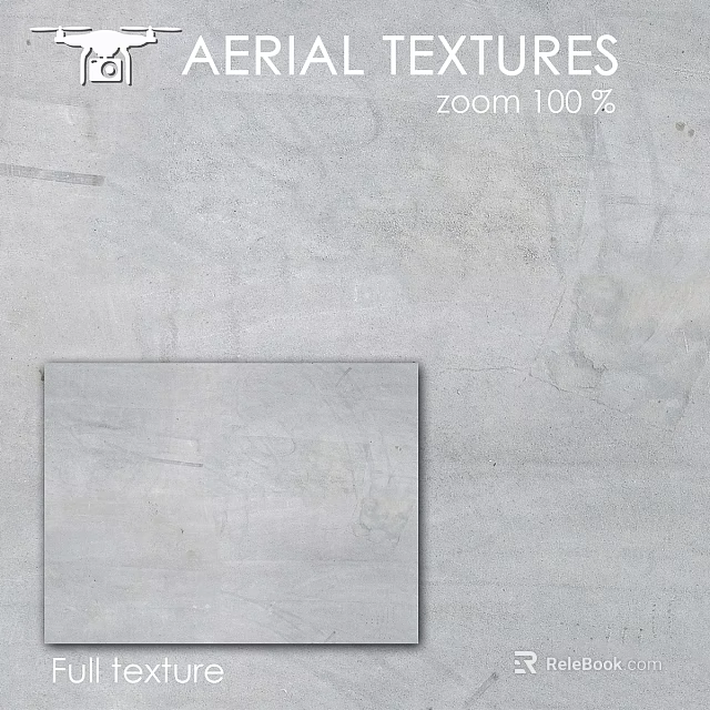 Square Concrete Building Component With Gray Textured Surface And Rough Finish 3d model 