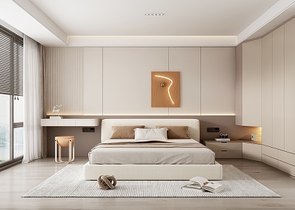 Modern Bedroom 3d model