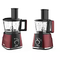 Kenwood Red Food Processors As Modern Kitchen Appliances For Home Use