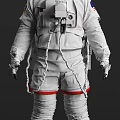 modern astronaut spacesuit astronaut 3d model