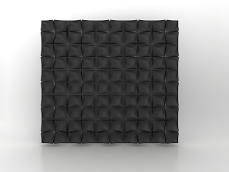 Modern Decorative Wall 3d model