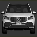 Mercedes White SUV With Modern Design Sporty Alloy Wheels And Panoramic Roof