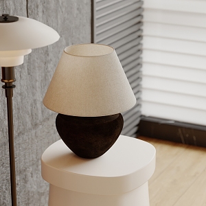 Table lamp side a few table lamp 3d model