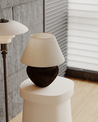 Table lamp side a few table lamp 3d model