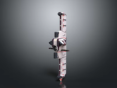 Advanced Spacecraft Design With Solar Panels And Propulsion System Structure 3d model