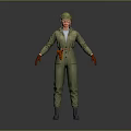 Pilot Aircraft Pilot Fighter Pilot Fighter Aircraft Pilot Fighter Aircraft Pilot Fighter Aircraft Pilot 3d model