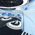 Modern Science and Technology Museum 3d model