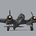 Modern Bomber 3d model