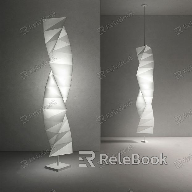 Modern floor lamp model