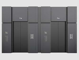 Modern Elevator 3d model