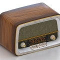 Retro Radio Old Radio Retro Recorder 3d model