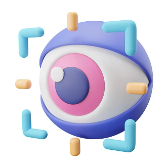 Eyes of Modern Technology Eyes of Animation 3d model